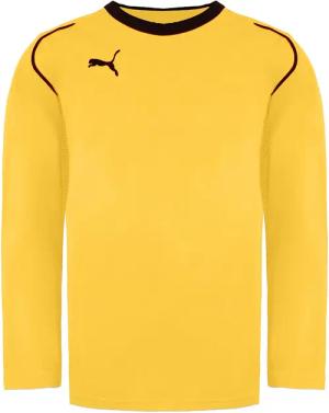Puma V5.08 Langarm Crew Neck gelber Herren Fußballhemd 700472 07