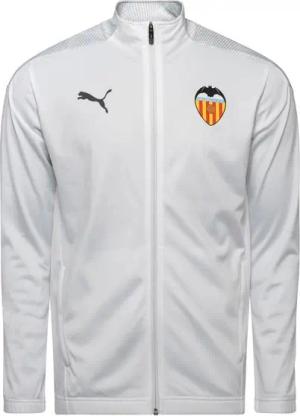 Puma Valencia CF Mens White Stadium Jacke