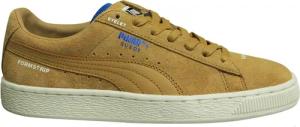 Puma Wildleder x Ader Fehler Taffy Leder Low Schnürsenkel Herren Trainer 367195 02