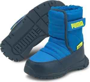 PUMA Winterstiefel Nieve (wasserabweisend/gefüttert) blau Kleinkinder Sneaker