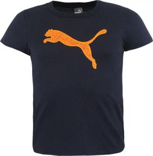Puma Womens BT 456 Kurzschlämung T-Shirt Navy Top 593155 03