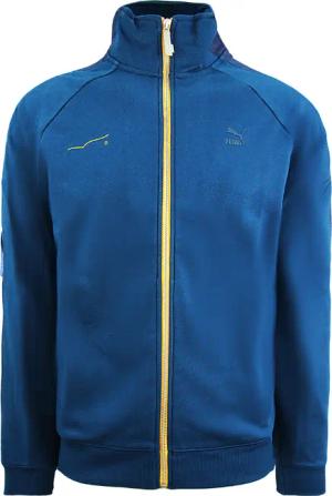 Puma X Ader Fehlerspur Top Reißverschluss hochschlämisch blaue Herren Jumper 595533 60