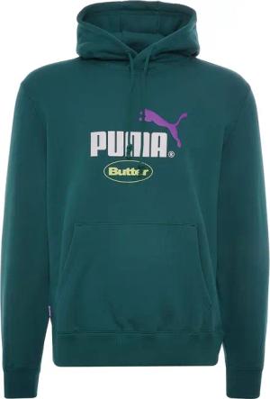 Puma x Butterwaren Langarm blaugrafische Pullover -Grafiklogo Hoodie 532438 40