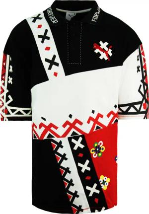 Puma x Jahnkoy Graphic Print über alle kurzen Ärmeln Herren Poloshirt 596683 47