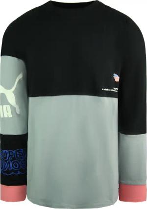 Puma x Kidsuper Studios Langarm Crew Black Mens Football Club Top 598464 01
