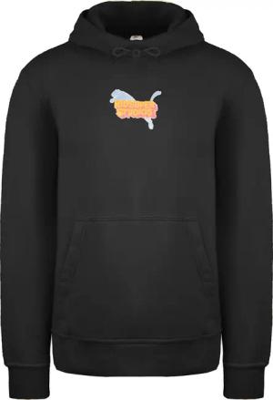 Puma x Kidsuper Studios Langarm schwarzer Mens Grafikhodie 598463 01