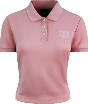 Puma x Rihanna Fenty Baby Polo geschnittenes Hemd Pink Womens Top 574286 04