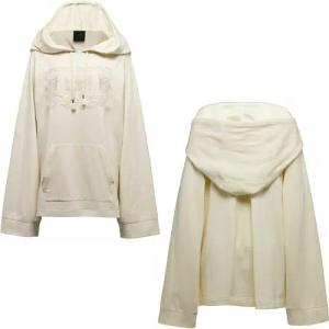 Puma x Rihanna Fenty Fleece vor Schulter Frauen Kapuze -Sweatshirt 574692 01 A50E