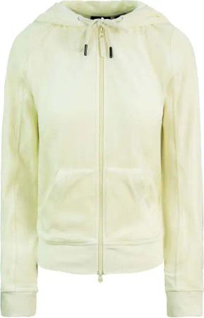 Puma x Rihanna Fenty Langarmvanille Vanilla Womens Velor Track Jacke 575837 04