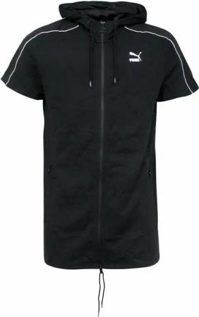 PUMA XTREME Reißverschluss up schwarze Baumwoll Herren Kapuze -Häuse 573544 01 P1a