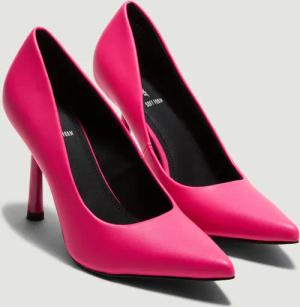 Pumps in Glattleder-Optik