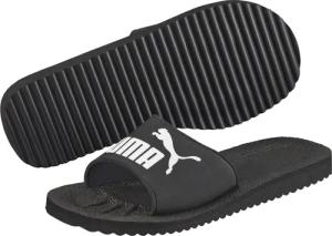 Purecat Slide Badeschuhe Erwachsene PUMA Black White