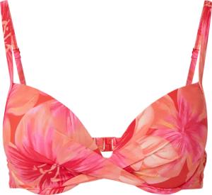 Push-up Bikinitop mit All-over-Print