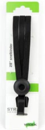 Qibbel Widek Sicherheitsbinder Snap 2 Bänder 12 mm schwarz.