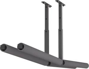 QLS Deckenhaken Hängeregal Doppelt, Deckenhalterung Leiter Kajak Surfbrett Werkzeugaufbewahrung - 2 Stück