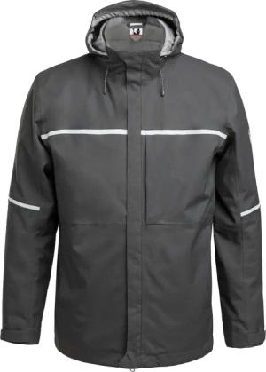 QUALITEX HIGH QUALITY WORKWEAR Hardshelljacke RESIST anthrazit Herren: S