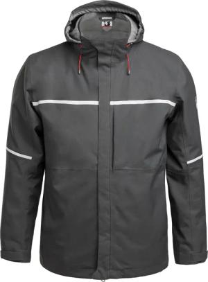 QUALITEX HIGH QUALITY WORKWEAR Hardshelljacke RESIST anthrazit Herren: XL