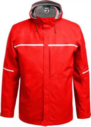 QUALITEX HIGH QUALITY WORKWEAR Hardshelljacke RESIST rot Herren: 3XL