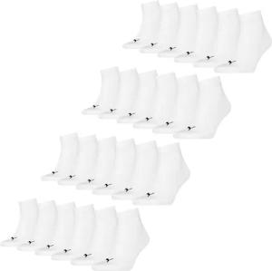 Quarter Socken 12 Paar weich komfortabel Herren Damen Unisex - Soft Cotton