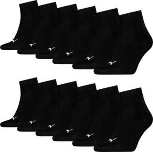 Quarter Socken 6 Paar weich komfortabel Herren Damen Unisex - Soft Cotton