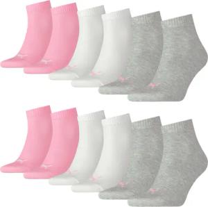 Quarter Socken 6 Paar weich komfortabel Herren Damen Unisex - Soft Cotton