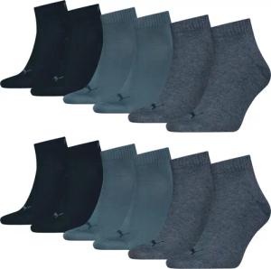 Quarter Socken 6 Paar weich komfortabel Herren Damen Unisex - Soft Cotton