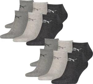 Quartersocken - PUMA HERREN DAMEN UNISEX SNEAKER CLYDE 12er Pack