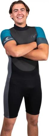Queenstown Shorty Herren - 3mm Neopren mit Lycra Ärmeln