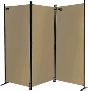 Quick Star Paravent 3/4/6 Teilig, Mehrere Farben & Größen Faltbare Stellwand Blickdicht