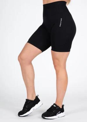 Quincy Nahtlos Cycling Kurze Hosen - Schwarz