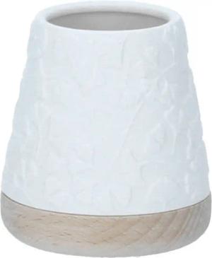 Räder Kerzenleuchter Windlicht floral Gingko 8 cm Porzellan Buche