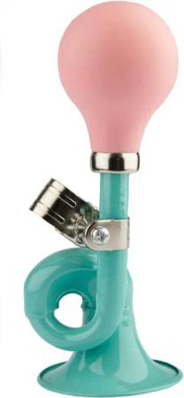 Radsporthorn Lure Pexkids - grün mit rosa Kugel