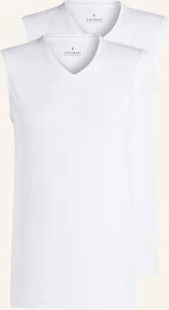 RAGMAN 2er-Pack Unterhemden