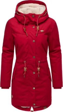 Ragwear Winterjacke YM-Canny stylischer Damen Kurzmantel Parka mit Kapuze