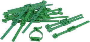 Rankhilfe Pflanzenbinder Schnellbinder 13,5cm Binder Anbinder 19Stk. Befestigung, 19 St., wetterbeständig