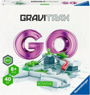 Ravensburger Kugelbahn-Bausatz GraviTrax BASE, GO Rotative, Made in Europe