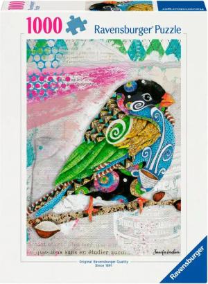 Ravensburger Puzzle Bunter Vogel, 1000 Puzzleteile, Made in Germany