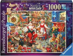 Ravensburger Puzzle Santa's Workshop - 1000 Teile Puzzle, 1000 Puzzleteile, Made in Europe