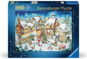 Ravensburger Verlag GmbH Puzzle Weihnachtsdorf – 1000 Teile Puzzle von Ravensburger, 1000 Puzzleteile
