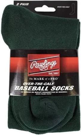 Rawlings Baseball Socken (2 Paar) L Wald