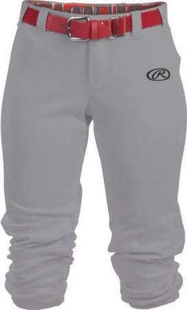 Rawlings WLNCHG Girls Belted Pant L Blau Grau