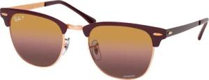 Ray-Ban RB 3716 9253G9, Browline Sonnenbrille, Unisex, polarisiert, in Sehstärke erhältlich