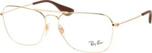 Ray-Ban RX 3610V 2500, inkl. Gläser, Aviator Brille, Unisex