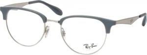 Ray-Ban RX 6396 8101, inkl. Gläser, Runde Brille, Unisex