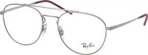 Ray-Ban RX 6414 2502, inkl. Gläser, Aviator Brille, Unisex