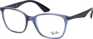 Ray-Ban RX 7066 5995, inkl. Gläser, Quadratische Brille, Unisex