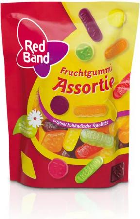 Red Band Süßigkeit, Red Band Fruchtgummi Assortie buntes Englisches Weingummi 200g