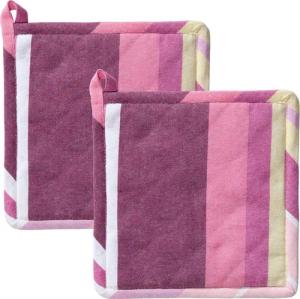 REDBEST Topflappen Topflappen 2er-Pack, Baumwolle Streifen