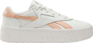 Reebok - Damen Sneaker "Court Advance Surge", Leder (Weiß/Pink)