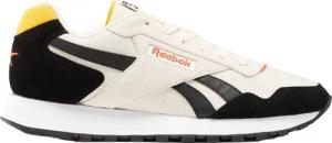 Reebok - Herren/Damen Unisex Sneaker "Glide", Wildleder (Weiß/Schwarz)